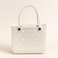 Everyday Medium EVA Tote – Coconut | Waterproof, Lightweight, Creamy Ivory Everyday Bag