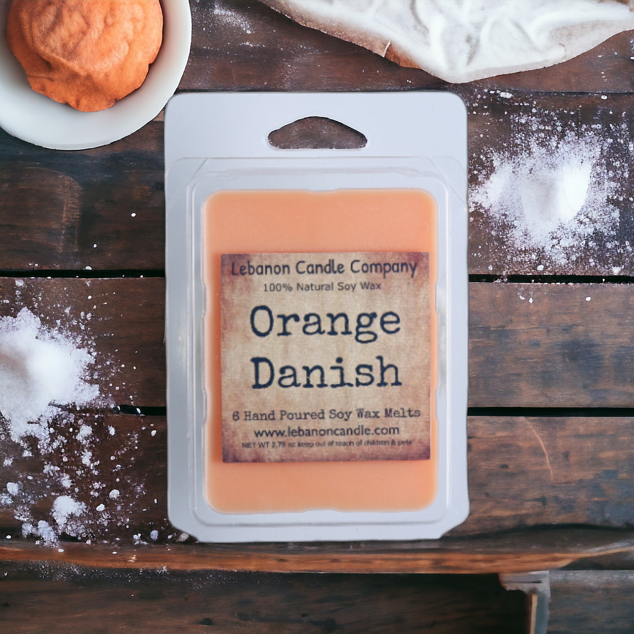 Orange Danish Wax Melt