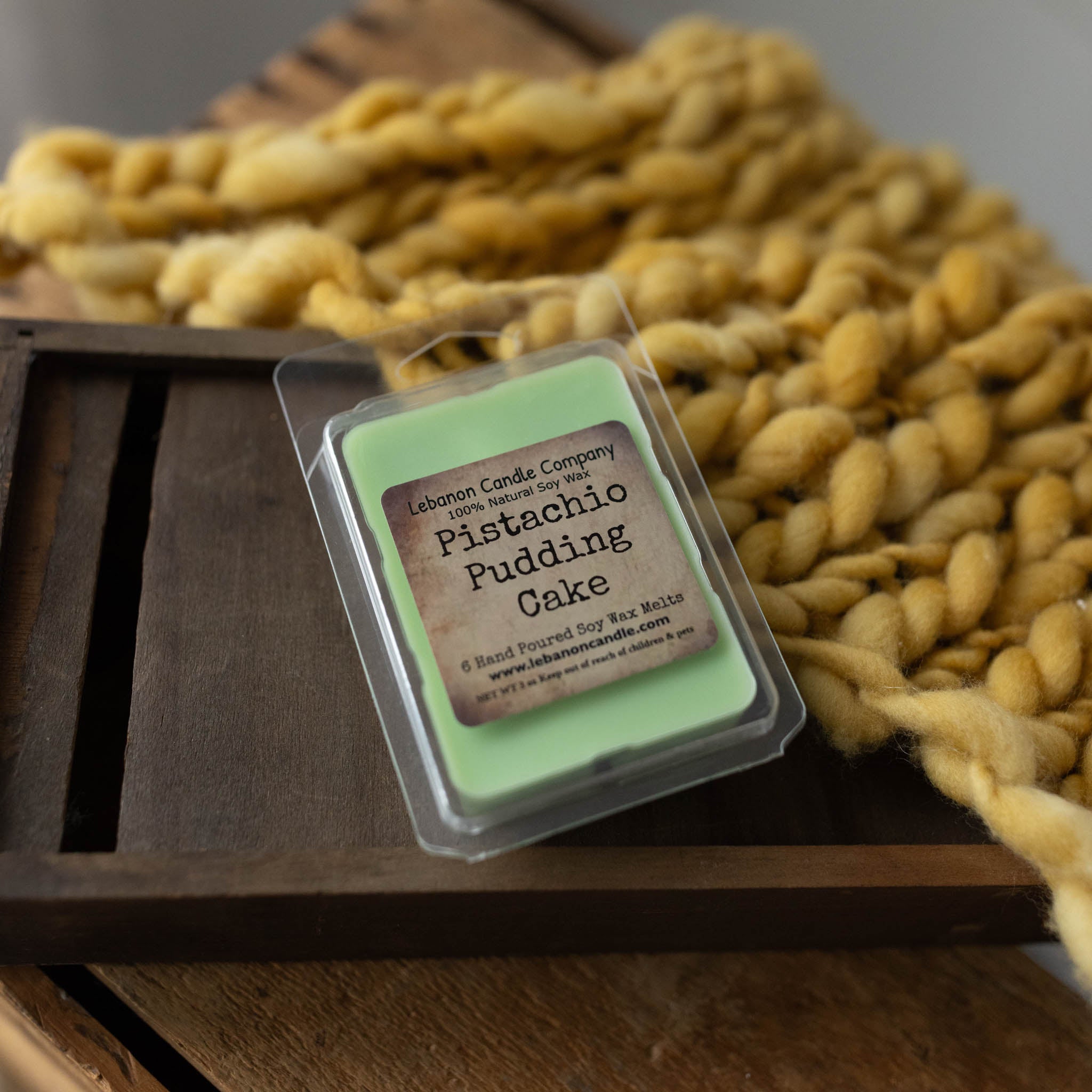 Pistachio Pudding Cake Wax Melt