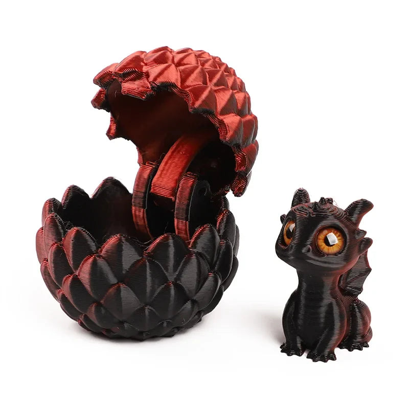 3D Printed Dragon Eggs with Mini Dragon Surprise Toys | Kids Party Favors and Easter Basket Fillers
