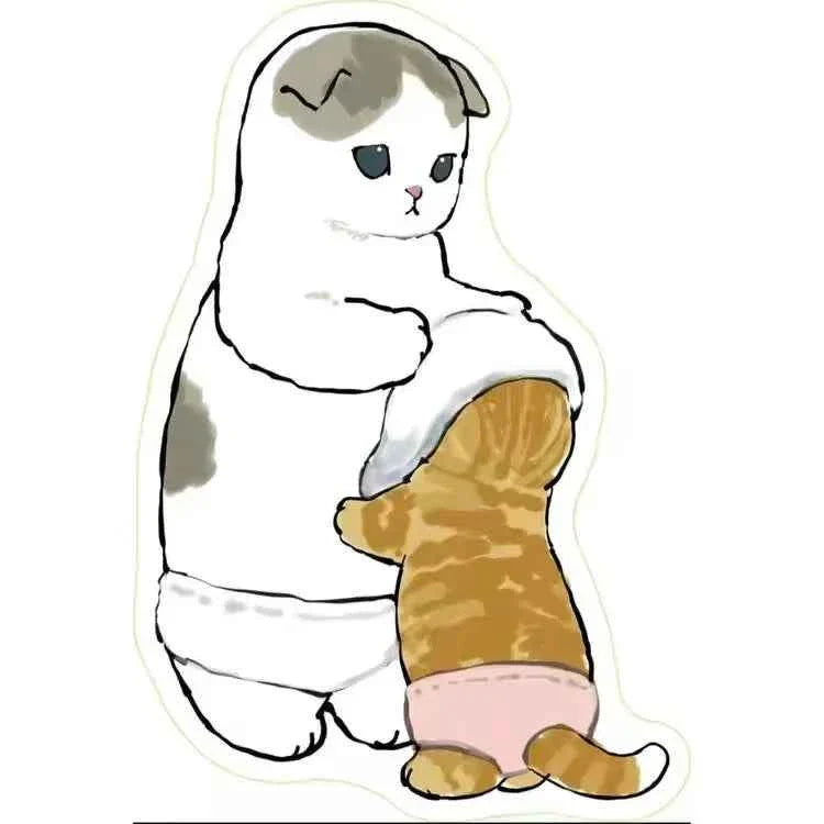 Cartoon Cat Carpet Plush Warm Bedside Blanket Cute Girlish