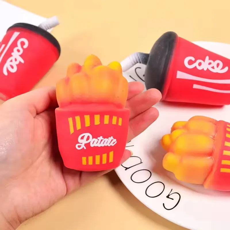 Mini Food Stress Relief Toys | Squeeze Decompression Gift Set