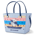 Life is Good Beachcomber Bag Glacier Blue