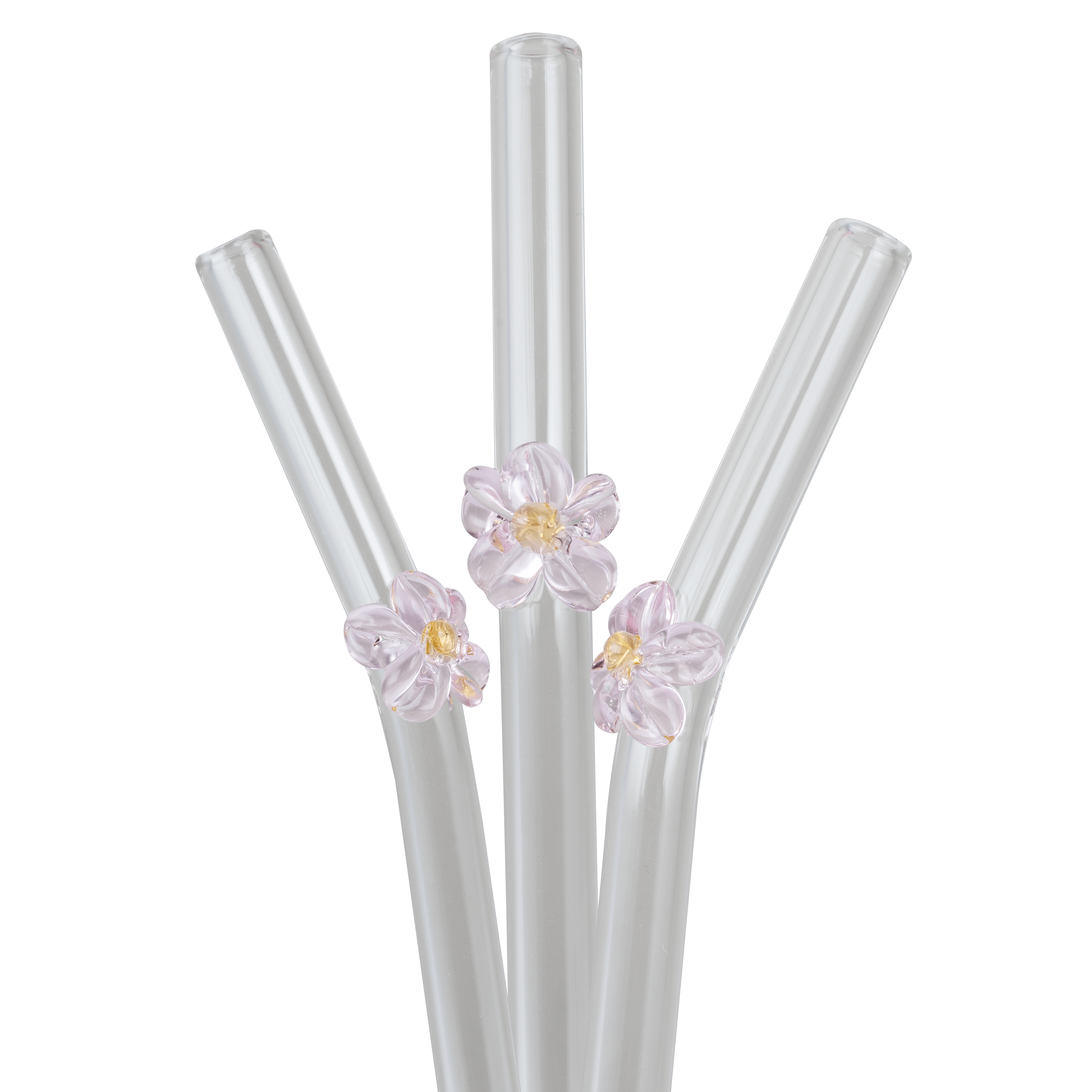 Spring Collection Glass Straws