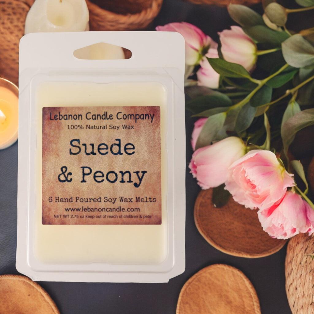 Suede & Peony Wax Melt