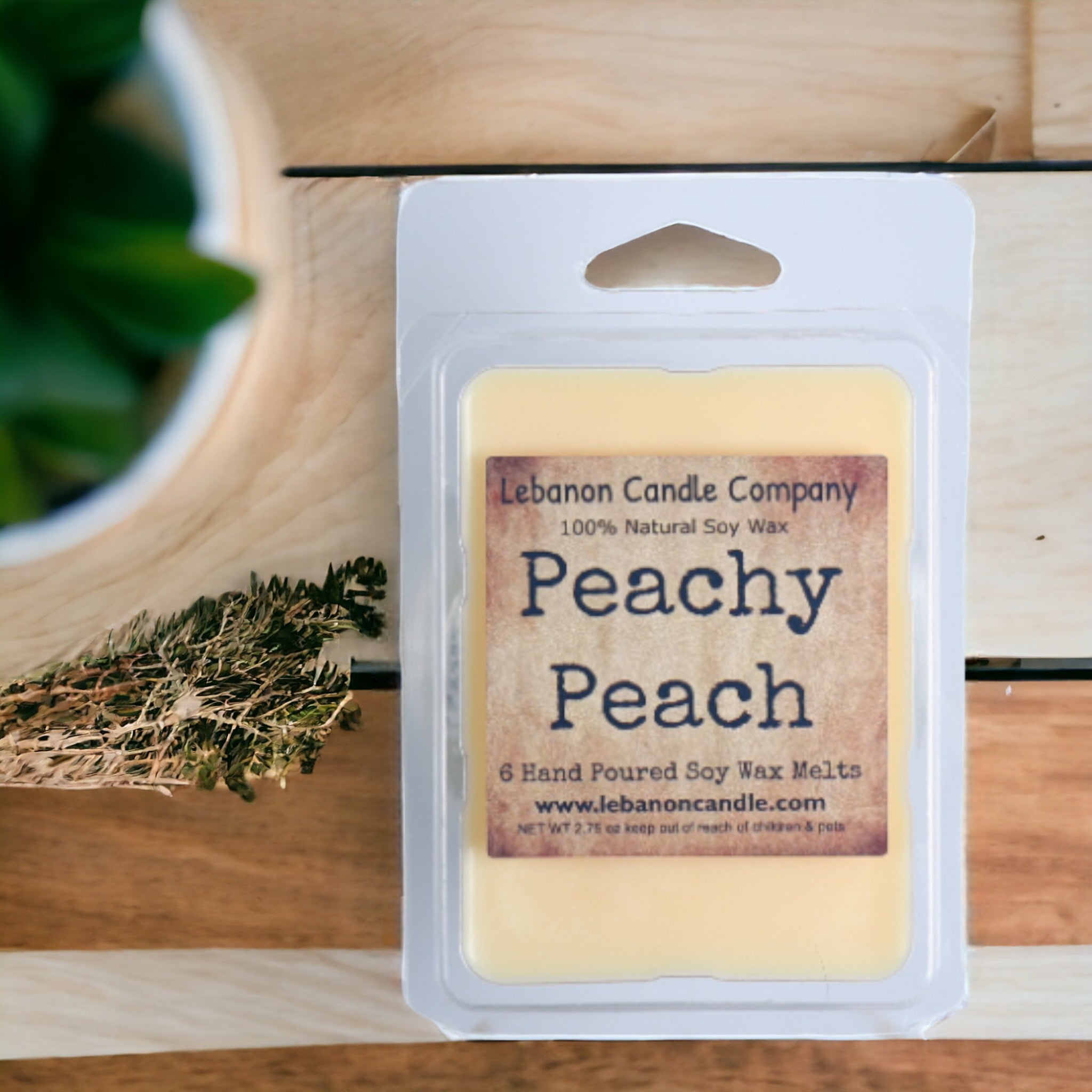 Peachy Peach Wax Melt