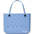 Everyday Extra Large EVA Tote – Carolina on My Mind Blue | Waterproof, Lightweight, Sandproof Oversized Carryall