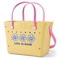 Life is Good Beachcomber Bag Sandy Yellow