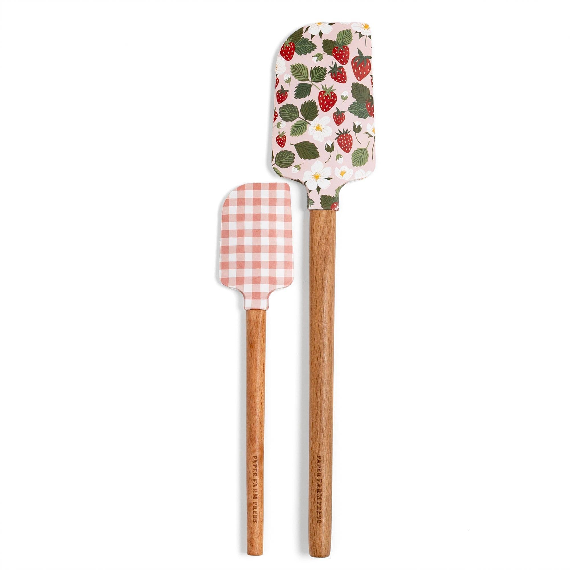 Fruit Silicone Kitchen Spatulas - Sets of 2