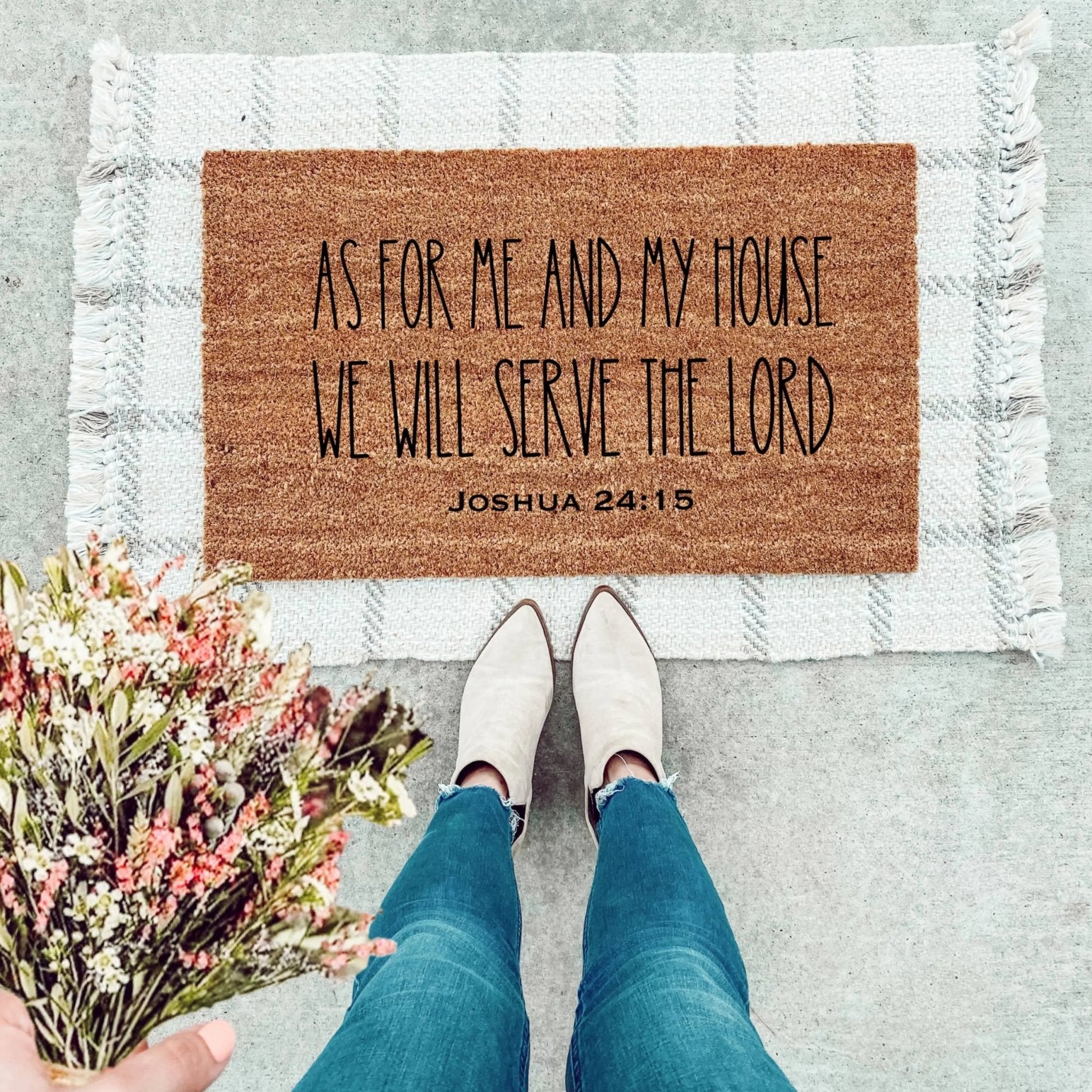 As For Me And My House Doormat