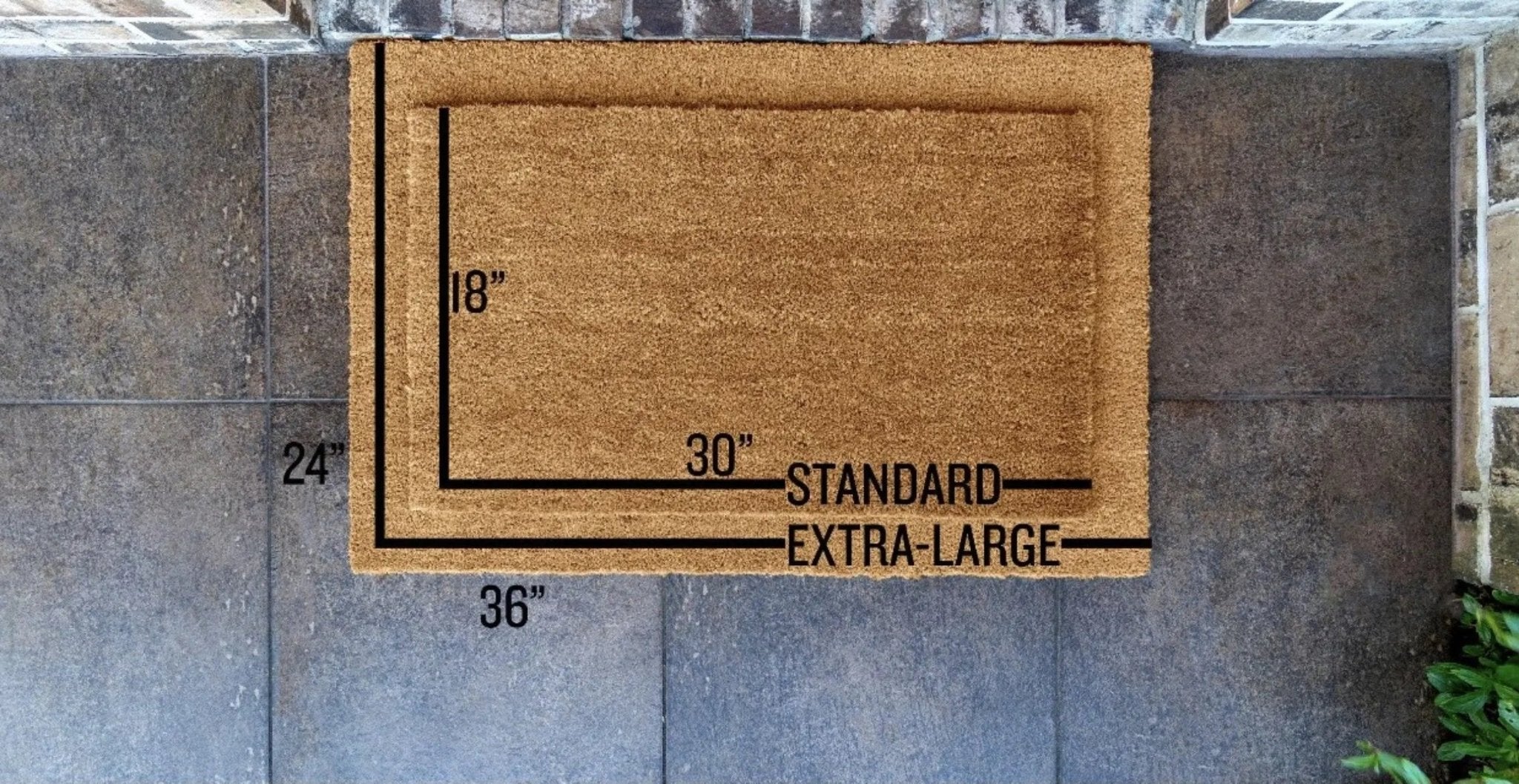 Christmas Tree Doormat