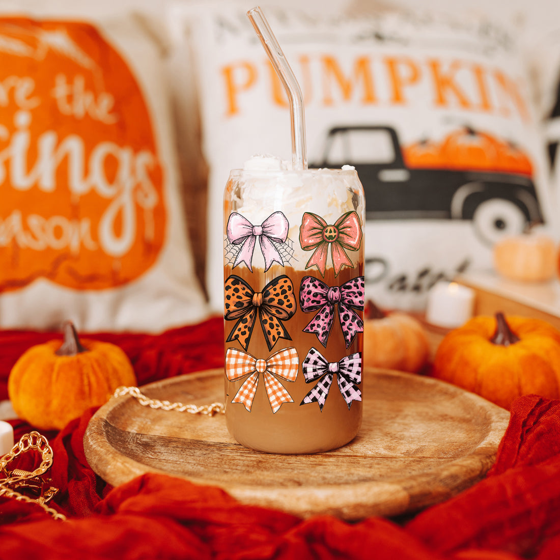 Fall Bows 20oz