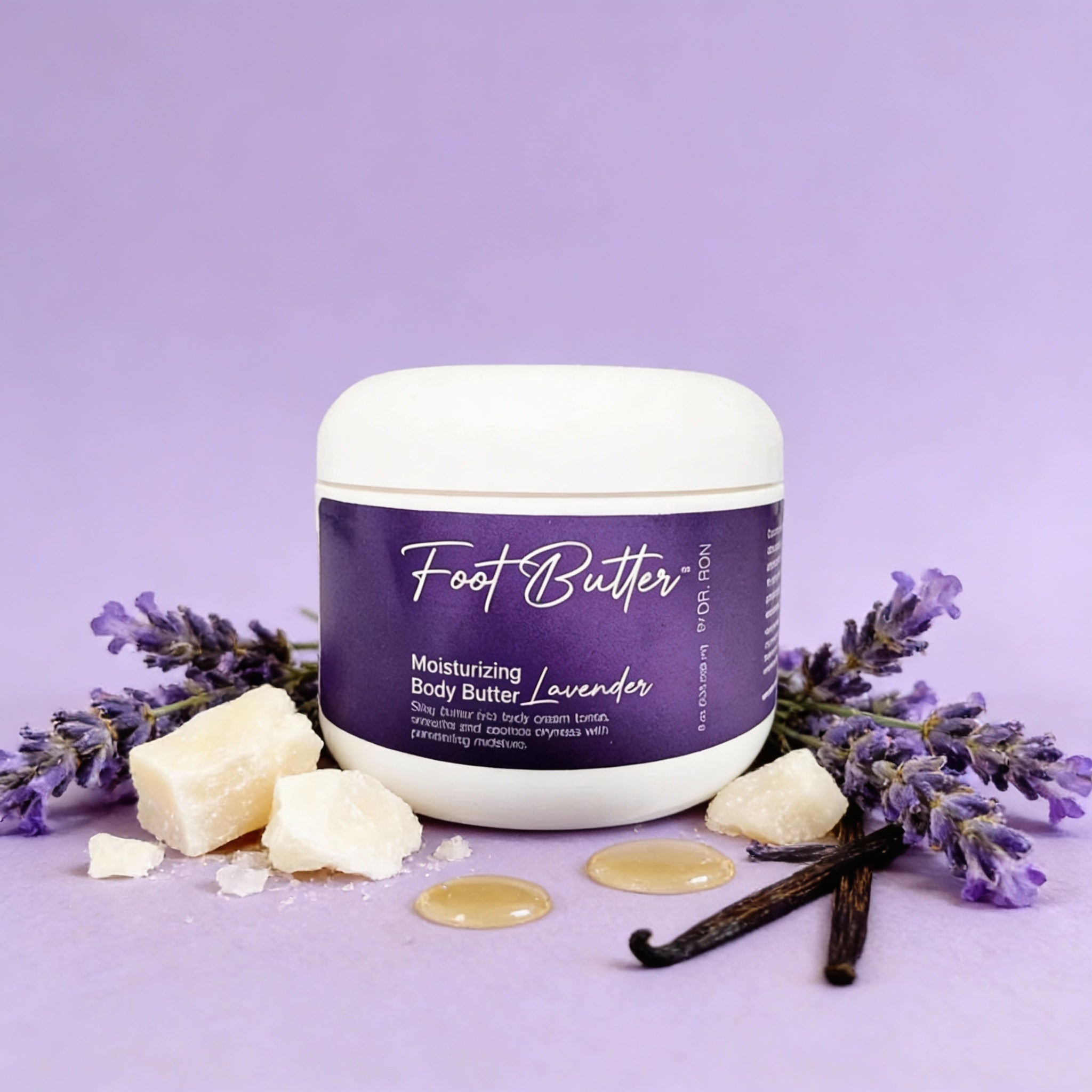 Lavender Moisturizing Body Butter – Deep Hydration for Dry Skin & Tired Feet