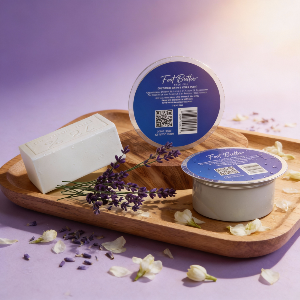 Lavender Glycerin Bath & Body Soap – Hydrating, Gentle, Moisturizing Cleanser