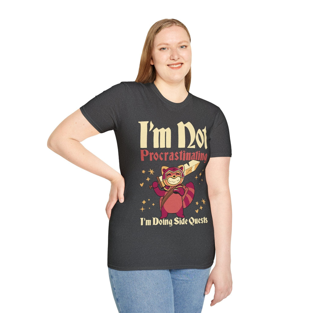 Funny DND Shirt - I'm Not Procrastinating I'm Doing Side Quests