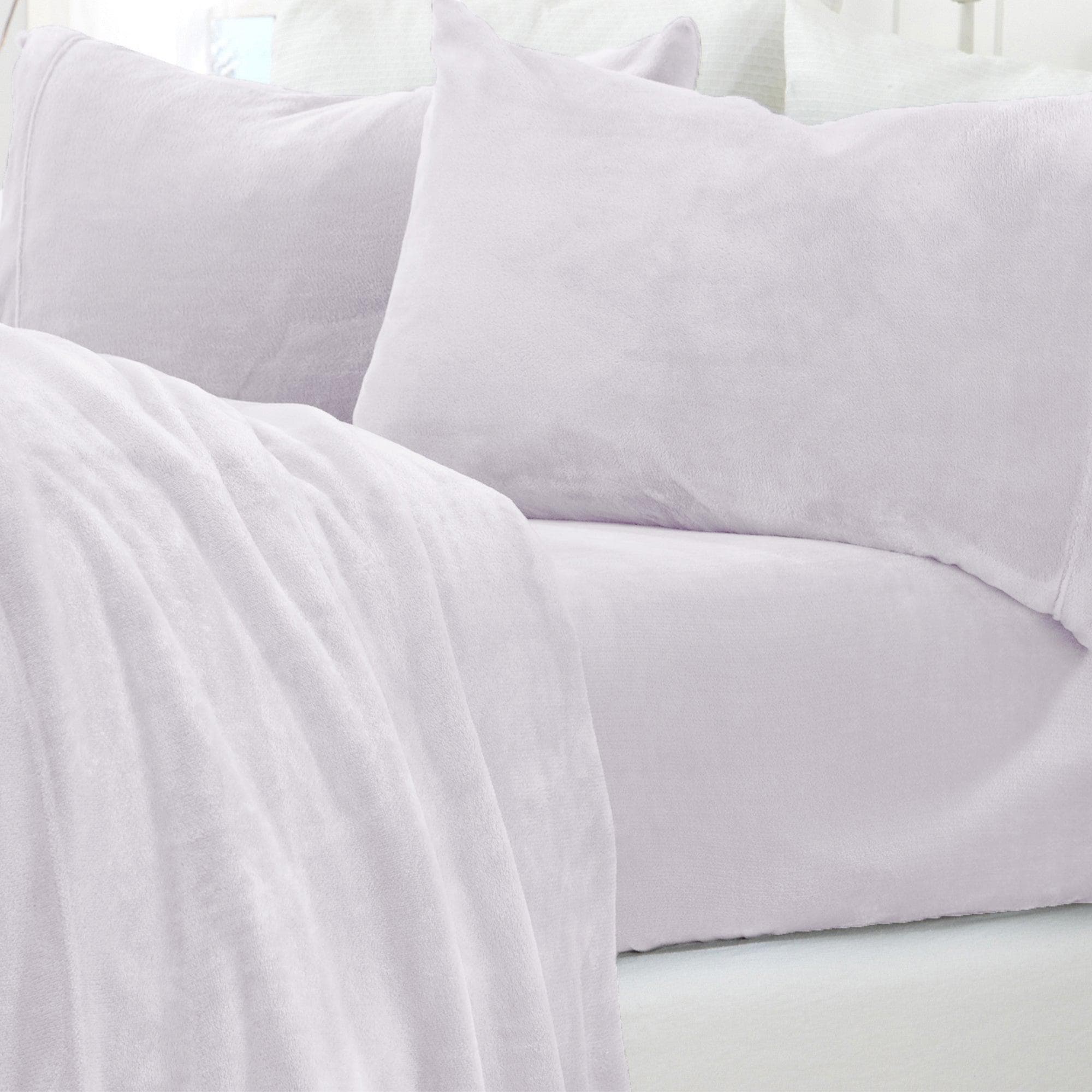 Solid Plush Sheet - Velvet Luxe Collection