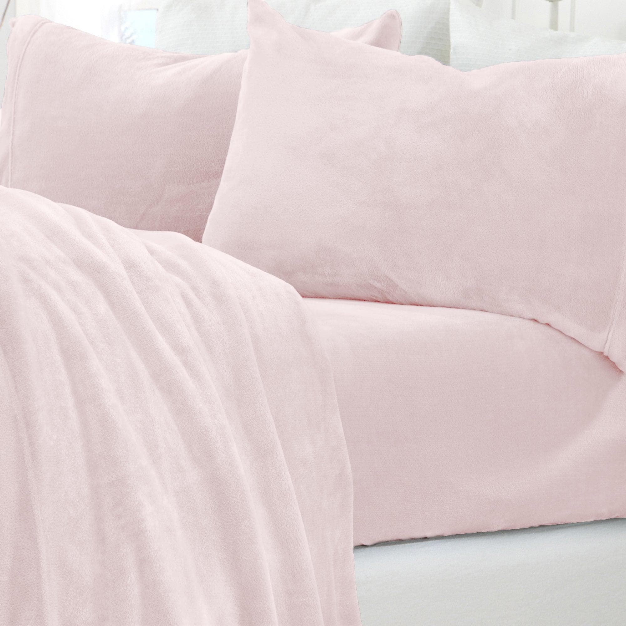 Solid Plush Sheet - Velvet Luxe Collection