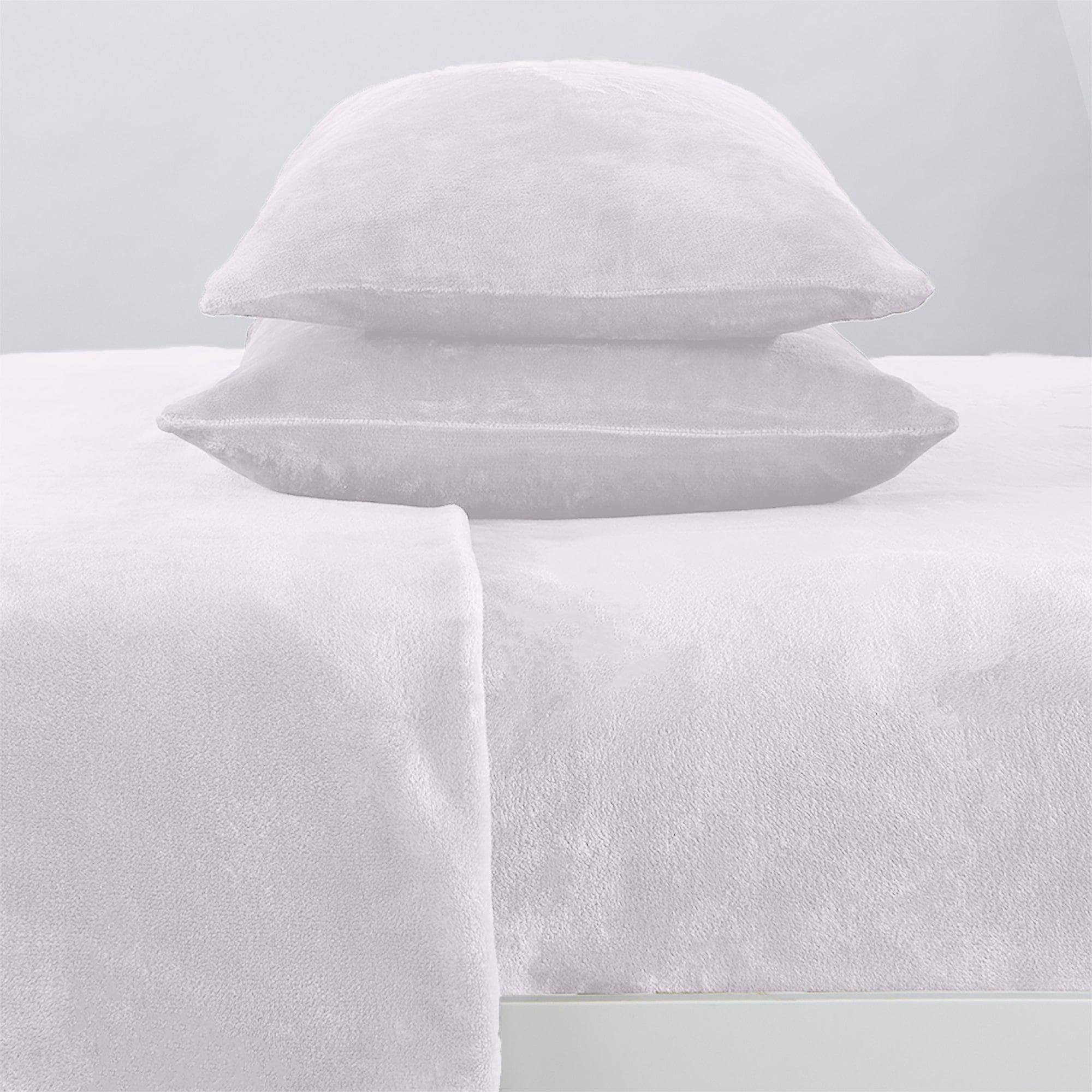 Solid Plush Sheet - Velvet Luxe Collection
