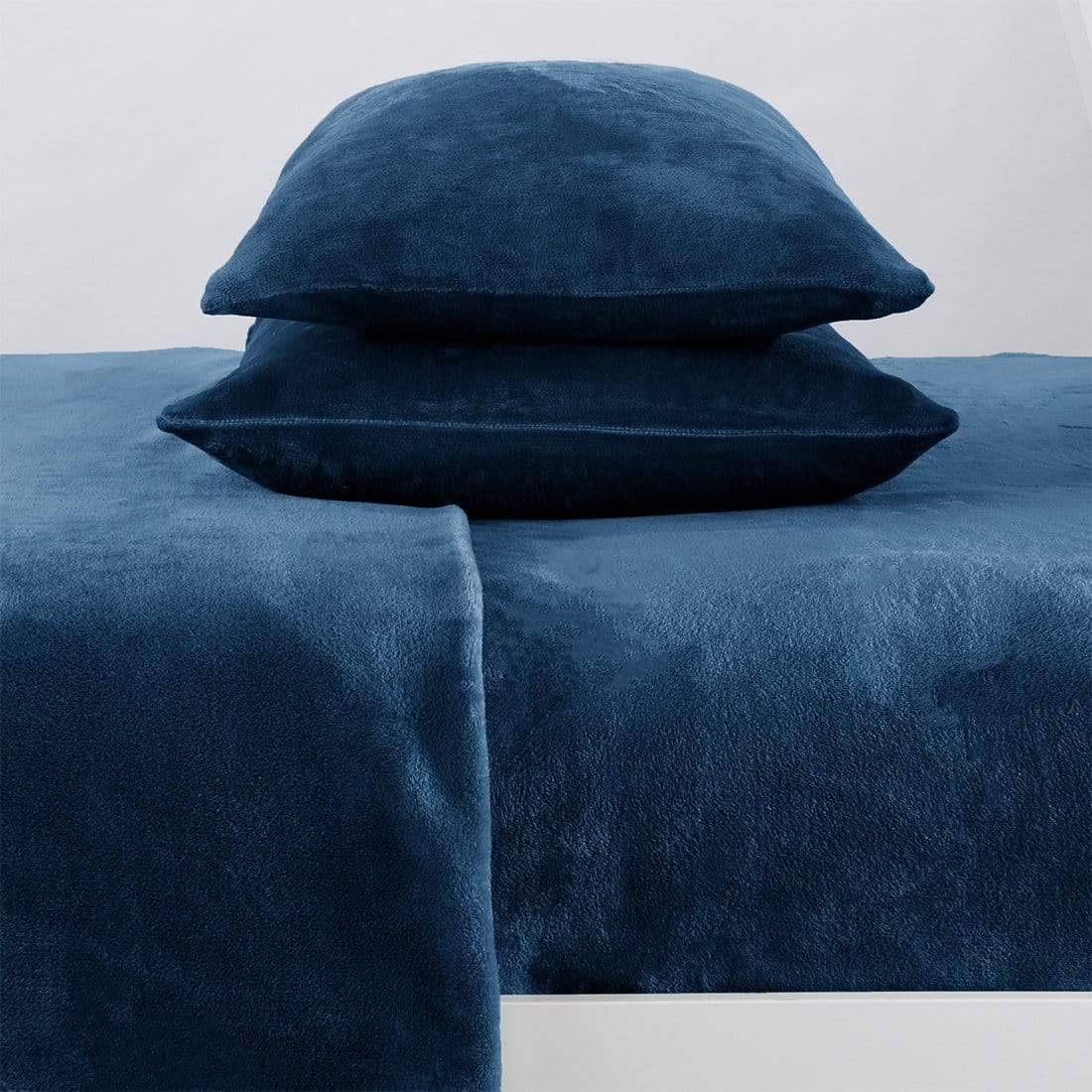 Solid Plush Sheet - Velvet Luxe Collection