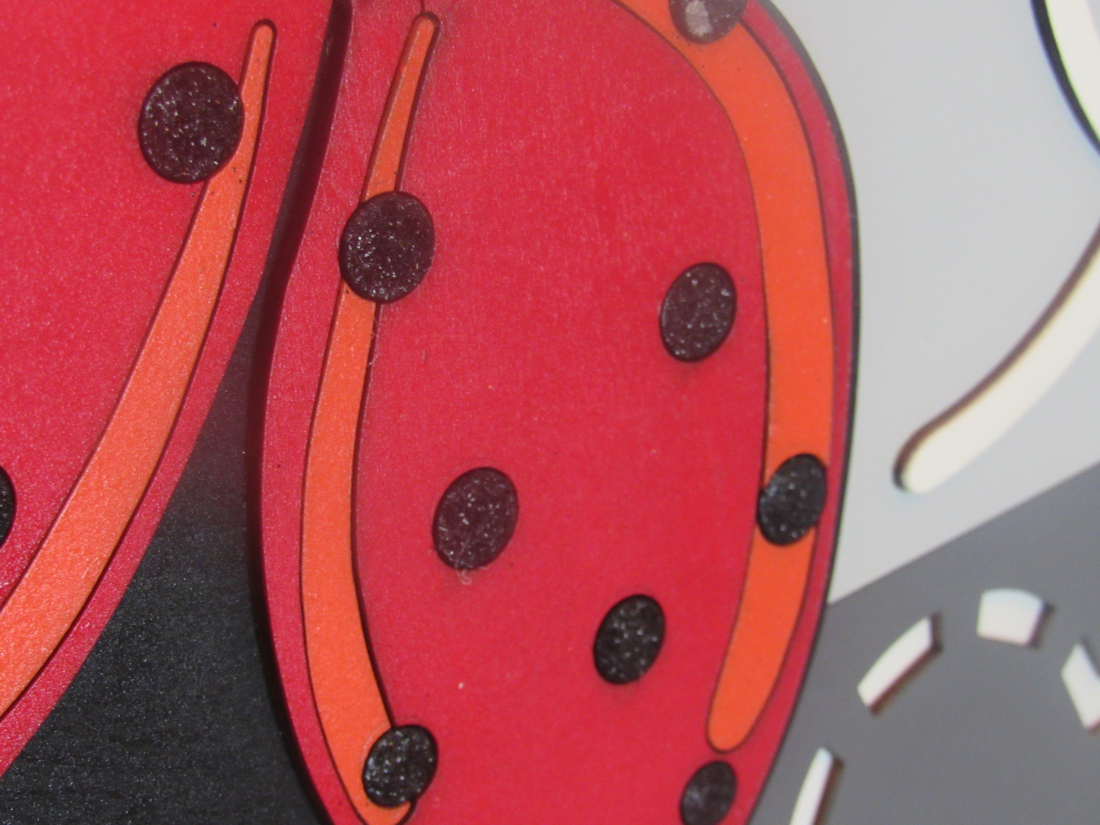 Ladybug Decor - Door Hanger Welcome Sign