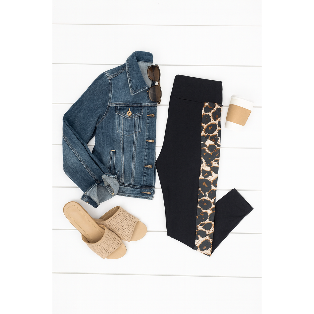 Lexi - Leopard 2.0 Panel Leggings