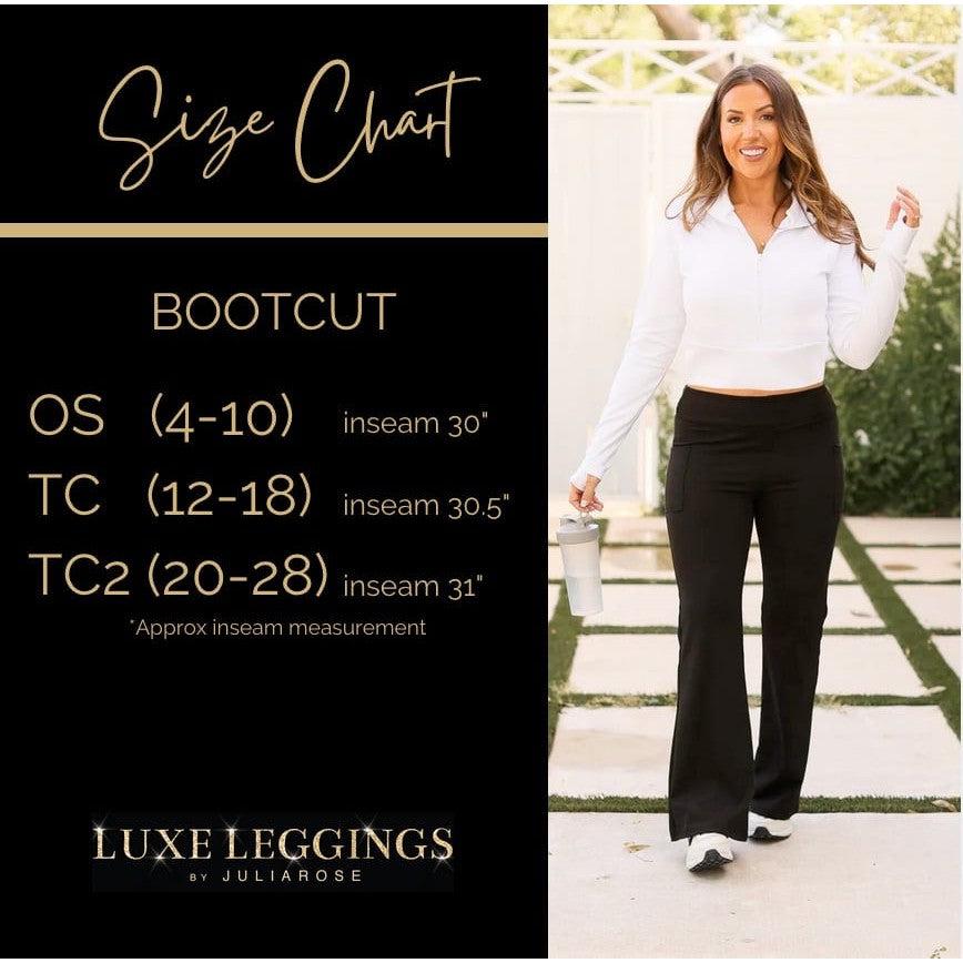 Vanessa - Black Bootcut Leggings