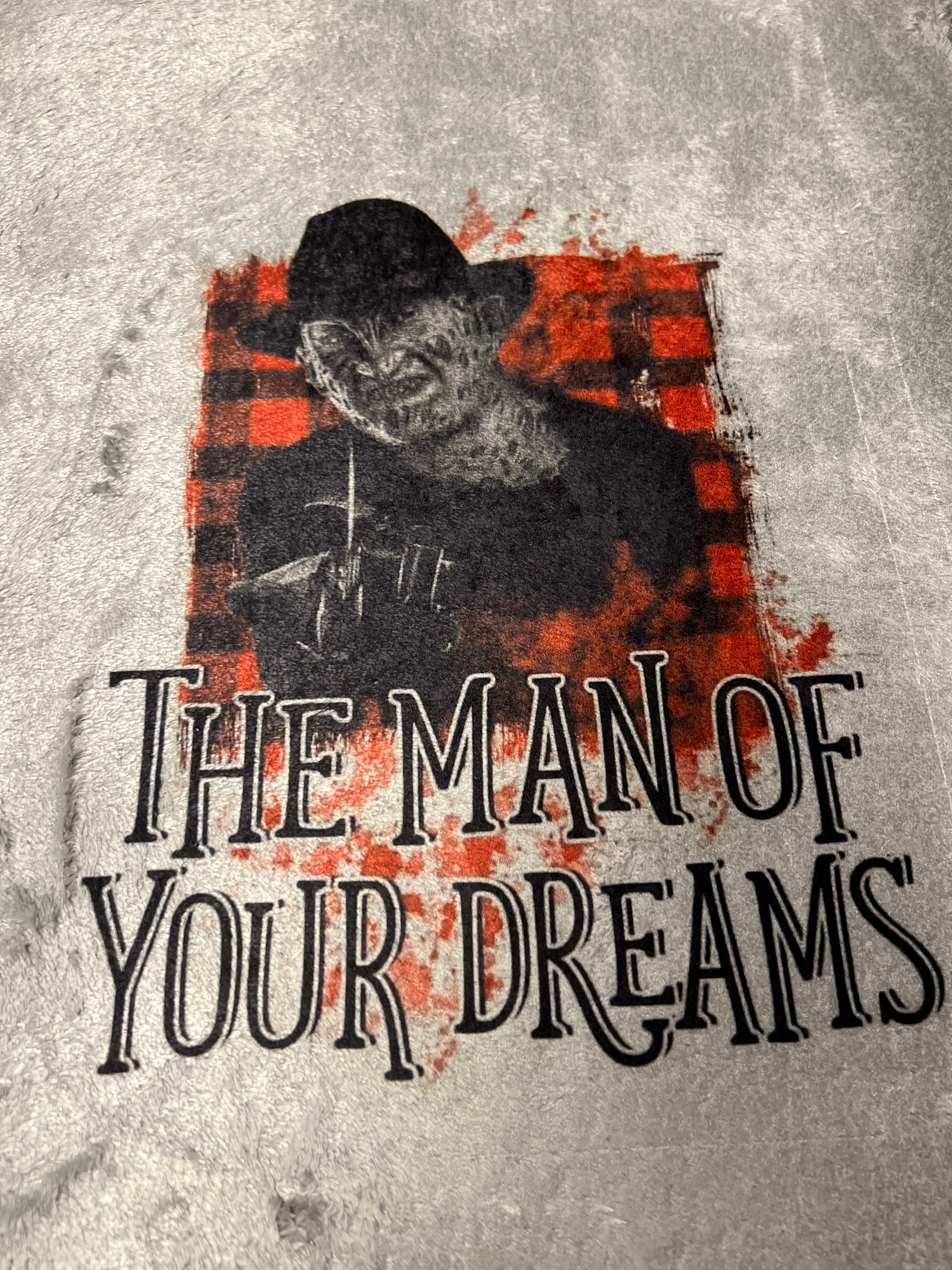Freddy Krueger Horror Blanket
