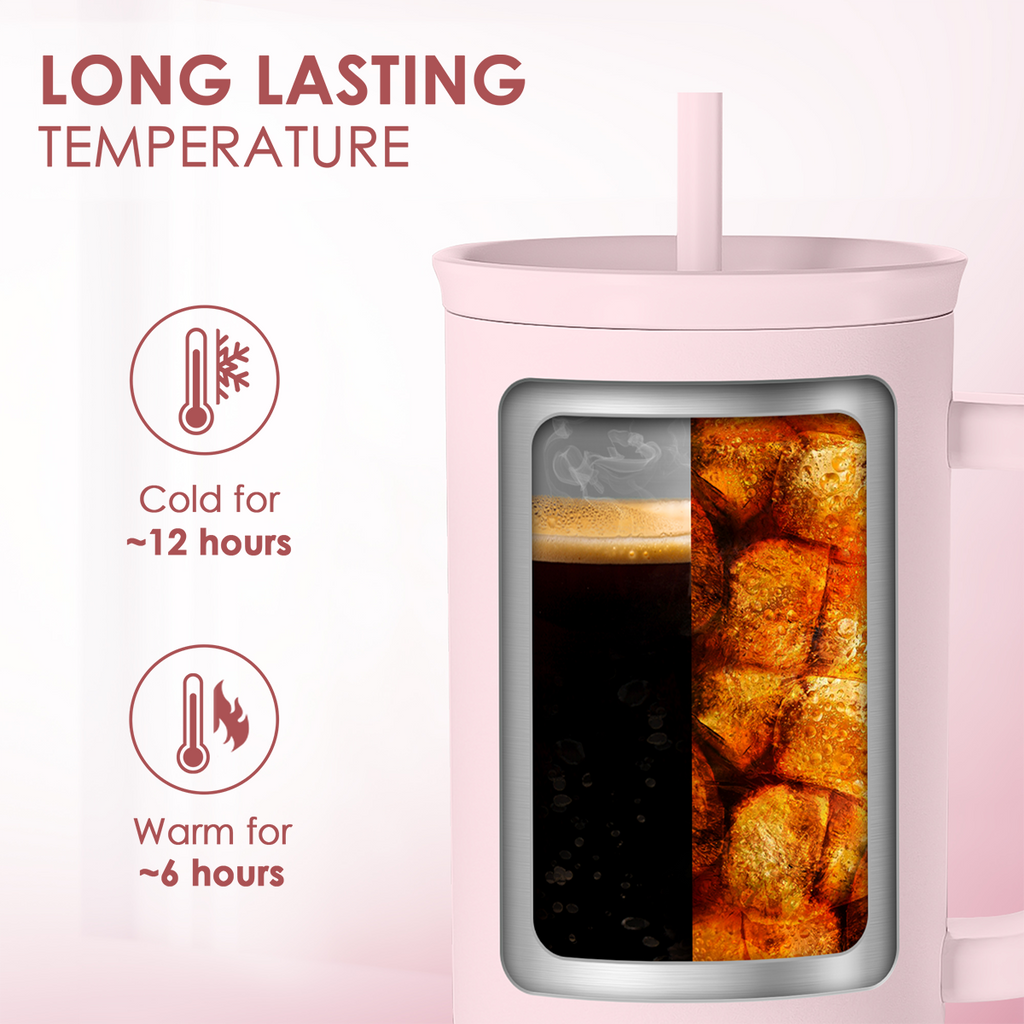 Pink Wife Slidemate | Slider Tumbler with Handle 40oz