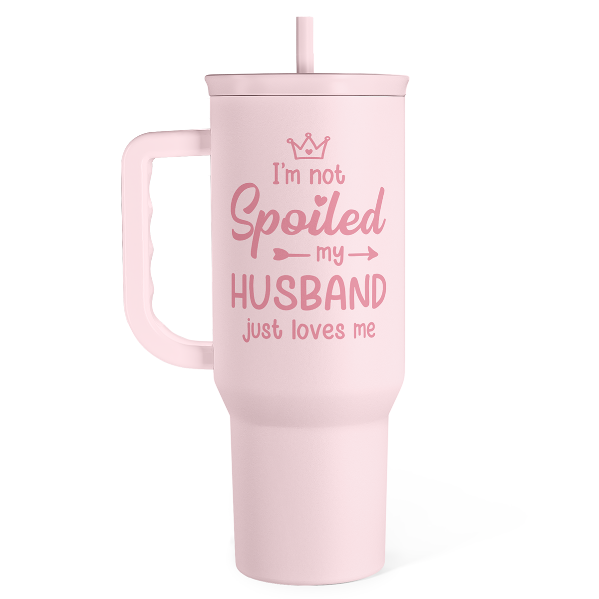 Pink Wife Slidemate | Slider Tumbler with Handle 40oz