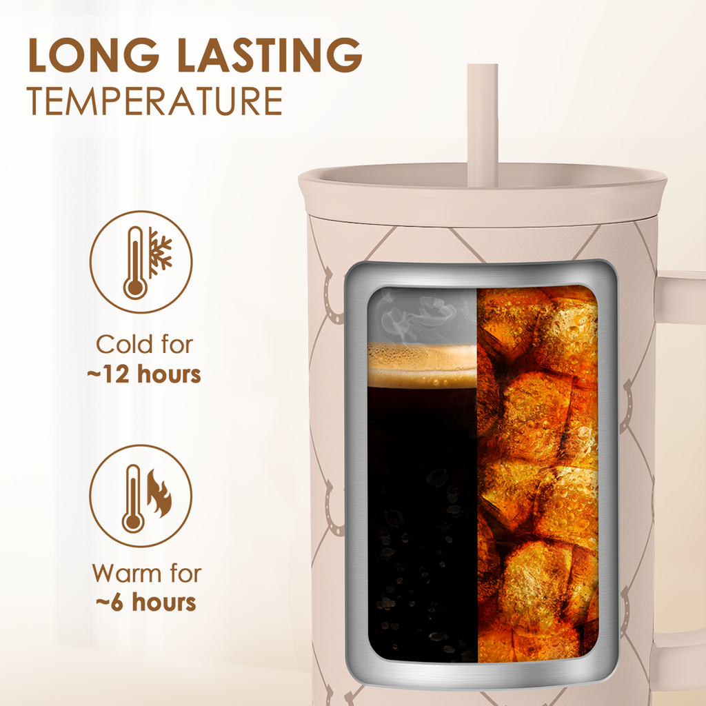 Brown Horse Slidemate | Slider Tumbler with Handle 40oz