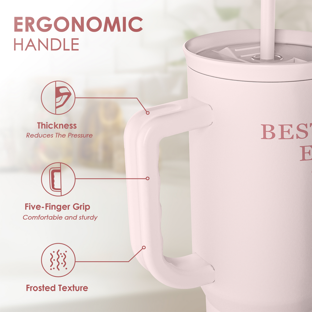 Pink Aunt Slidemate | Slider Tumbler with Handle 40oz