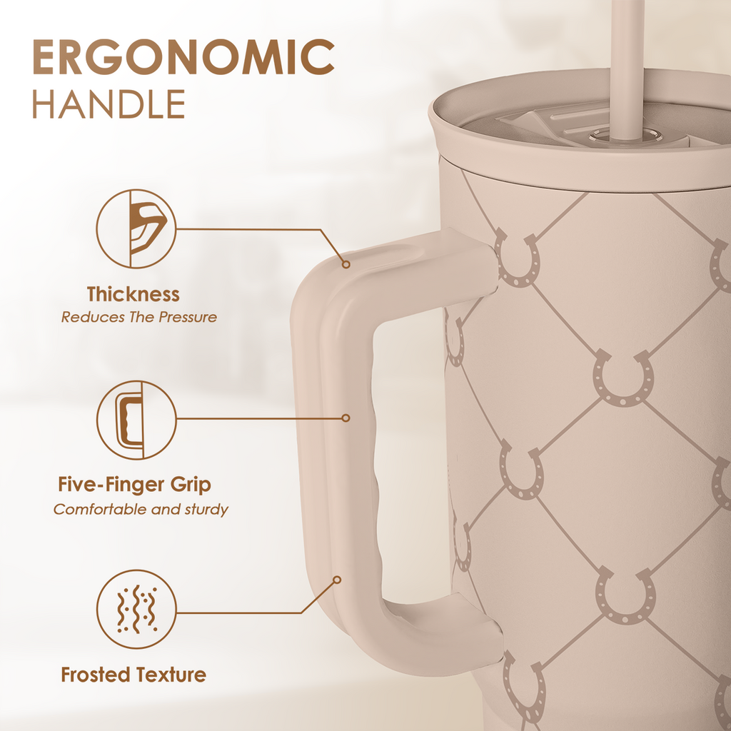 Brown Horse Slidemate | Slider Tumbler with Handle 40oz