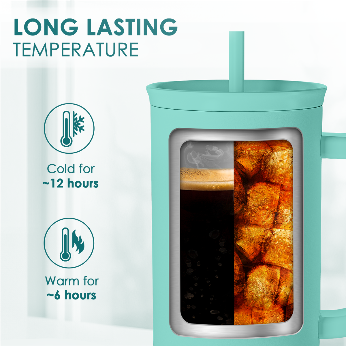 Mint Nurse Slidemate | Slider Tumbler with Handle 40oz