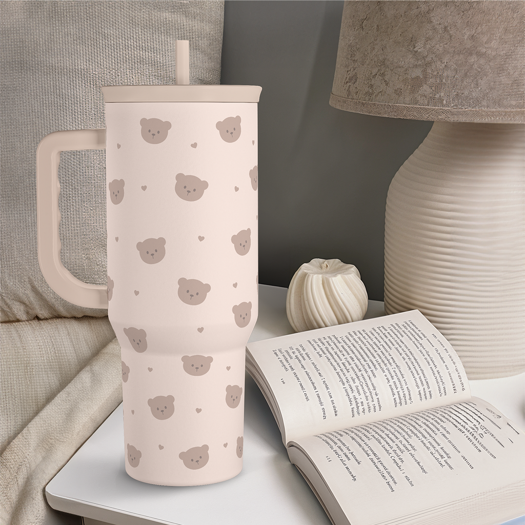 Brown Bear Slidemate | Slider Tumbler with Handle 40oz