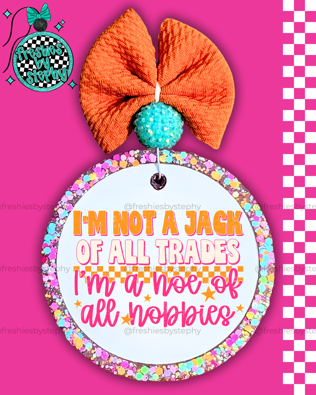 Not a Jack of All Trades Freshie | Funny Sassy Quote Car Air Freshener