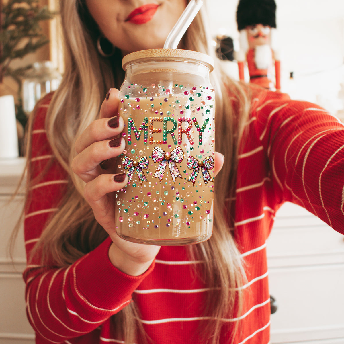 Sequin MERRY 17oz