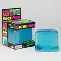 IN STOCK NOW: Schylling Nee-Doh Nice Cube Super Solid Squish: Blue Cube