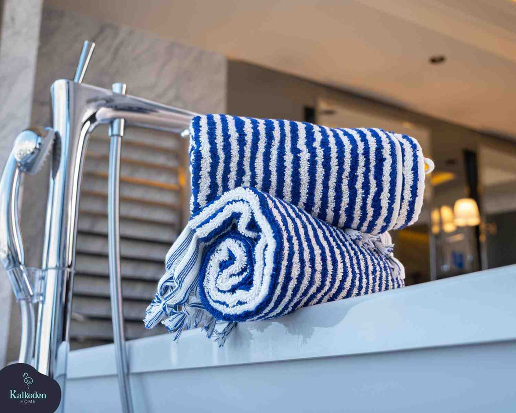 Striped Hand Towel
